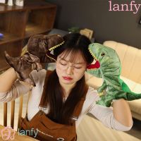 LANFY Creativity Tyrannosaurus Rex Plush Toy Soft Stuffed Toys Dinosaur Plush Hand Puppets Cute Children Gifts Puppet Show Kids Toys Cartoon Animal Educational Toy Plush Doll/Multicolor