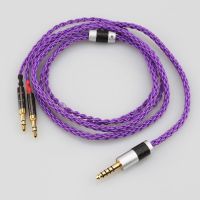 High Quality Audiocrast P819AG 4.4 to Sundara Aventho focal elegia t1 t5p D7200 MDR-Z7 2.5/3.5/4.4mm Balance Headphone Cables