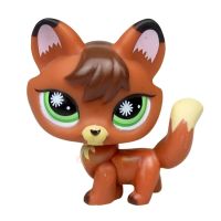 Littest Pet Shop แมวจิ้งจอกสีน้ำตาล,Firefox Green Eye LPS #807