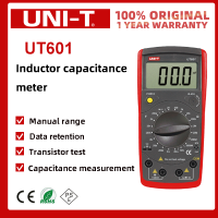 เครื่องวัดความจุดิจิตอล UT601 UNI-T โอห์มมิเตอร์ตัวเก็บประจุตัวต้านทานพร้อมไดโอดและกริ่งต่อเนื่อง