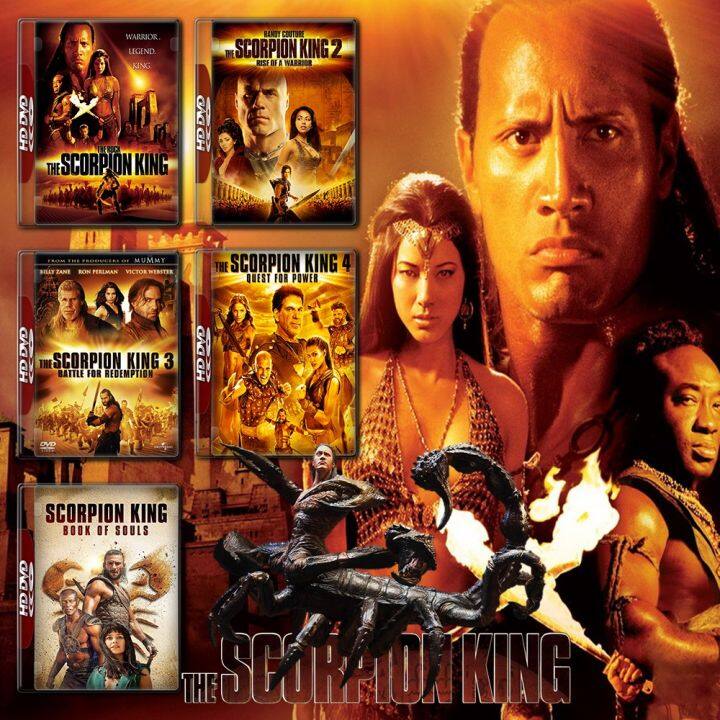 The Scorpion King ภาค 1 5 Dvd Master พากย์ไทย Th 2969