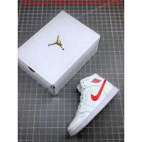 2023 Original J 1 Mid White University Red Basketball shoes Mens Shoes Womens Shoes(gift) Sports Shoes