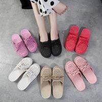 Ready StockXiaoyulu Woman Summer Beach Hole Sandals
