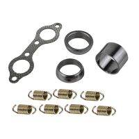 UTV Exhaust Muffler Gasket Spring Clamp Bolt Repair Kit For RZR 800 2008-11