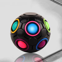 CCArte Creative Rainbow Puzzle Ball Fidget Kids Stress Relief Toy for Boy Girl