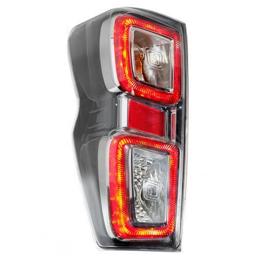 ไฟท้าย-led-ตัวท็อป-top-รุ่น-อีซูซุ-ดีแม็กซ์-isuzu-d-max-dmax-all-new-ปี-2020-2021-ข้างซ้าย-1-ดวง-รวมชุดสายไฟ-และหลอดไฟ-ขอบชุบ