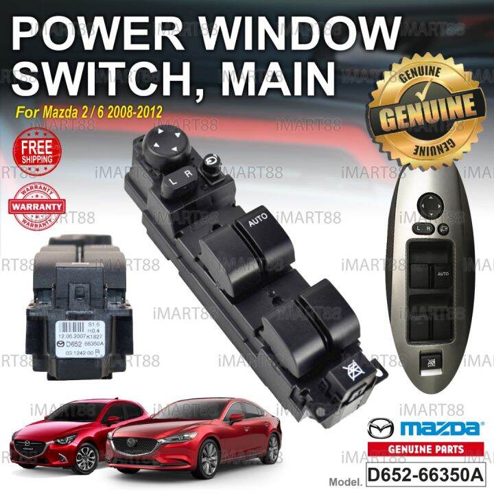 Mazda 2 Mazda 6 Power Window Main Switch Suis Tingkap Pemandu Master