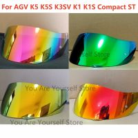 หมวกกันน็อคหมวกกันน็อคสำหรับ K5S K5 AGV K1 K3SV ขนาดกะทัดรัด K1S ป้องกันเลนส์หมวกกันน็อคมอเตอร์ไซค์กระจกบังลมกระจกหน้าจออุปกรณ์เสริม