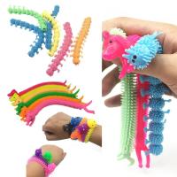 1PCS Creative Tricky Funny Toy Vent Caterpillar Vent Color Random Toy T3J4