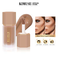 KIMUSE Glow Dewy Liquid Contour	Weightless Long-lasting Smudgeproof Natural Finish Liquid Cream Bronzer Face Cosmetics Makeup