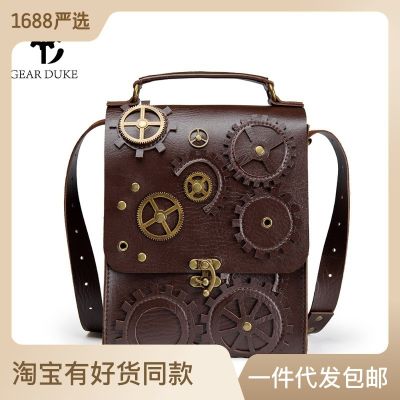 One Piece Dropshipping 2023 New Bags Steampunk Retro Style Womens One Shoulder Bag Portable