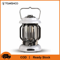 Mini USB Camping Lantern with Warm Orange White Light IPX4 Water Resistant Hanging Outdoor Light for Camping Backpacking Fishing