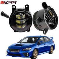 อะไหล่รถไฟ LED ตัดหมอกรถยนต์12V H11สำหรับซูบารุ WRX STI 2015 2016สำหรับ Subaru Impreza Wagon 2014-2019ใหม่2X