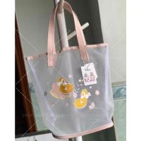 Chip n Dale Sanrio Pumpompurin cartoon transparent mesh shoulder bag handbag