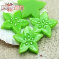 10pcs carambola fruit Resin Flat back Cabochon miniature food Art Supply Decoration Charm Craft