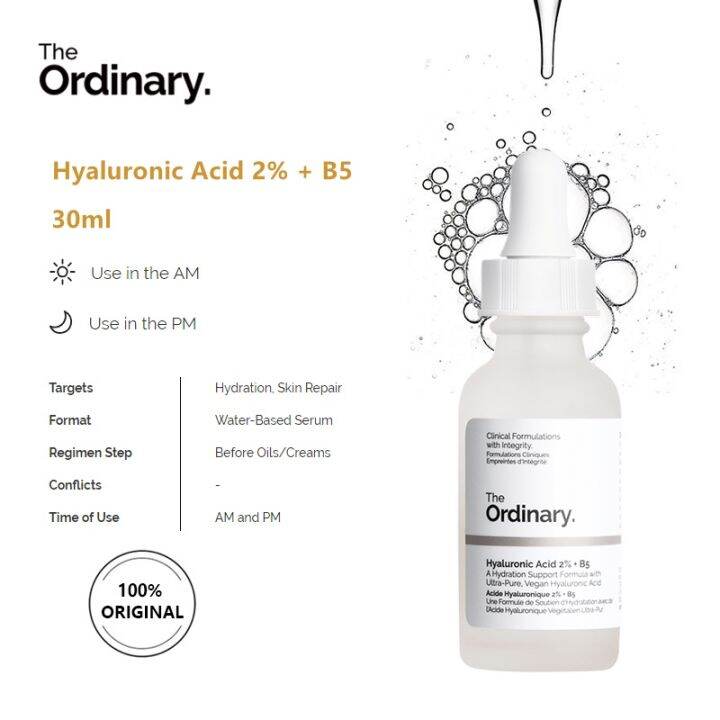 hot sale The Ordinary Hyaluronic Acid 2+ B5 Revitalizing Skin Essence ...