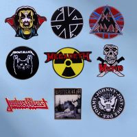 hot【DT】 Punk Band Brooches Heavy Metal Music Badges Mens Pins Denim Jackets Hat Jewelry Accessories