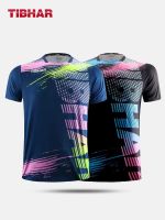 Tibhar 02306 Men Women Table Tennis T-shirt Short Sleeve Shirts Clothes Sportswear Top Ping Pong T Shirt