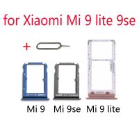 อะแดปเตอร์ถาดใส่ซิมการ์ดเหมาะสำหรับ Xiaomi Mi 9 Lite 9Se Se 9 Lite ของแท้โทรศัพท์มือถือใหม่ชิปไมโครซิมการ์ด SD ช่องเสียบกระเป๋าเก็บบัตร