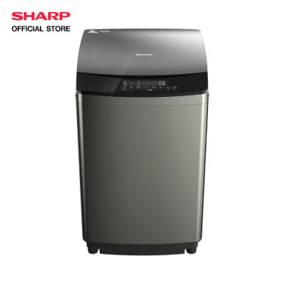 SHARP เครื่องซักผ้าฝาบน Inverter รุ่น ES-WJX12-GY สีเทา ขนาด 12 กิโลกรัม