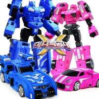 Agen หุ่นยนต์มินิ Mobil Lapis Baja Gabungan Figur Si Transformasi Miniforce X Autobots Mecha Formasi Untuk Mainan-An Li-Li