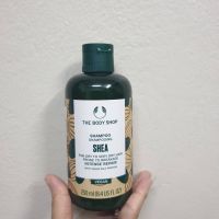 ? พร้อมส่ง The body shop Shea shampoo 250ml แชมพูบำรุงเส้นผมที่แห้งเสียผ่านการทำสีผม ช่วยให้ผมนุ่มลื่นมีน้ำหนัก [พิเศษมีจำนวนจำกัดช่วงโปรโมชั่น]