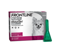 Frontline Plus ฟรอนท์ไลน์ พลัส สำหรับสุนัขน้ำหนักไม่เกิน 5  กก.(ชมพู)