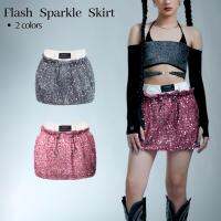 Merge Official - Flash Sparkle Skirt (พร้อมส่ง)