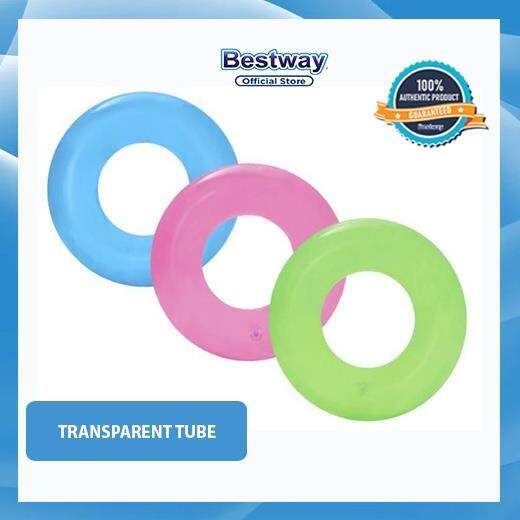 Bestway Transparent Tire Swim Ring Lazada PH
