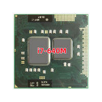 แกน I7-640M I7 640เมตร SLBTN 2.8 GHz Dual-Core Quad-Core เครื่องประมวลผลซีพียูซ็อกเก็ต4W 35W G1/RPGA988A