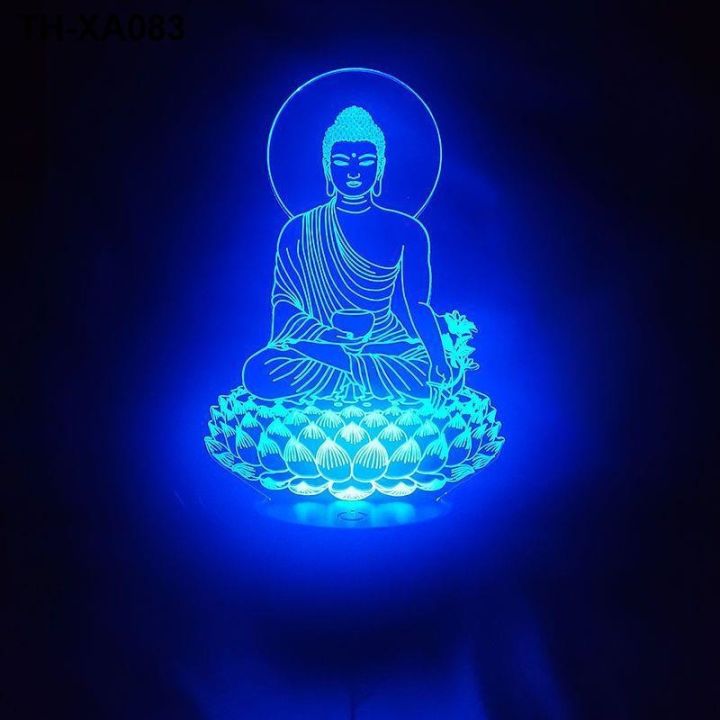 พระพุทธรูป-nanwu-amitabha-ขอแสงกลางคืนขนาดเล็ก-พระพุทธเจ้า-shurangama-ไฟหน้าพระพุทธเจ้า-ยอดนิยม-ไฟหน้า-ever-แสงเปล่งแสงหลากสีสัน
