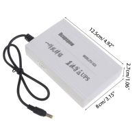 ชาร์จไฟได้7500MAh 12V 19V 60W UPS เอาต์พุตไม่ขาดตอนแหล่งจ่ายไฟสำรองเอาต์พุต5.5X5.5มม. สำหรับกล้องวงจรปิดเราเตอร์อินเตอร์เน็ตไร้สาย