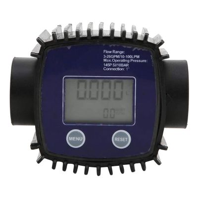อิเล็กทรอนิกส์ Digital Flowmeter สำหรับ Turbine Flow Meter Liquid Water Meter Fuel Meter Gas Die-Sel Fuel Oil Flowmeter LCD Dis