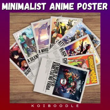 Share 152+ minimalist anime posters polaroid best - ceg.edu.vn