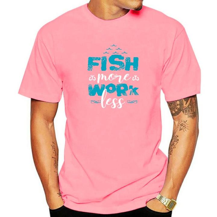 fish-work-more-or-less-t-shirts-mens-oversized-cotton-tops-streetwear-tee-shirts-boys-casual-short-sleeve-tees