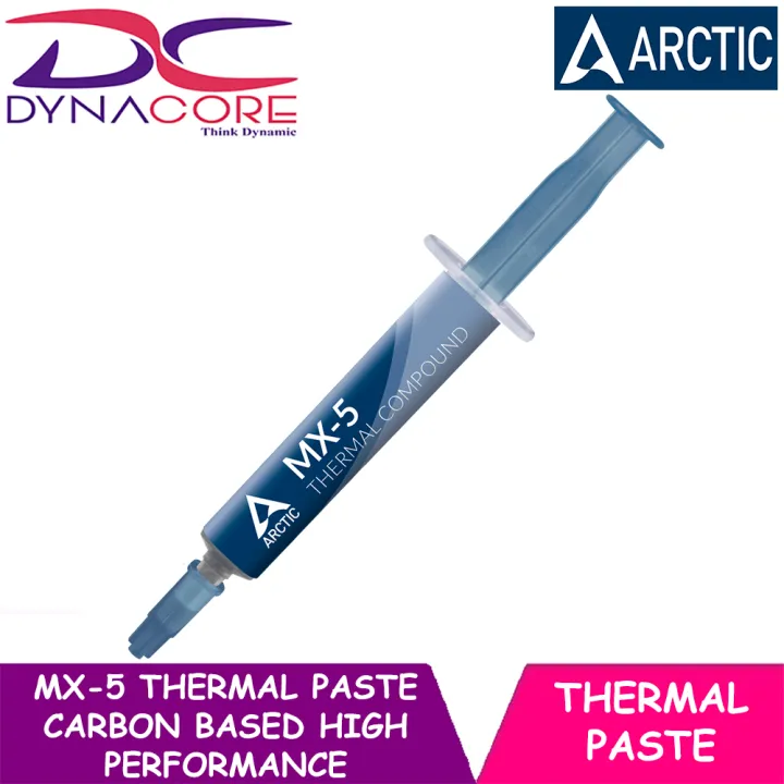 DYNACORE - ARCTIC MX-5 / MX-4 4G Thermal Paste - Carbon Based High  Performance Thermal Compound / Arctic MX5 / MX4 | Lazada Singapore