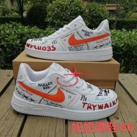 COD ▥AF1 แอร์ฟอร์ซ One Men s Shoes Low Top Sneakers Small White Shoes female student all-match couple high-top shoes sports