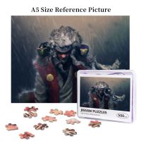 Naruto Jiraiya Wooden Jigsaw Puzzle 500 Pieces Educational Toy Painting Art Decor Decompression toys 500pcs