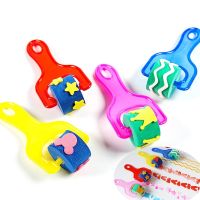 Cartoon EVA Roller Stamp Art Sponge Roller Kids Drawing and Graffiti Tool 1Pcs