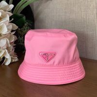 หมวก Prada Bucket สีชมพู