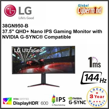 38” UltraGear Curved WQHD+ Nano IPS Monitor - 38GN950-B