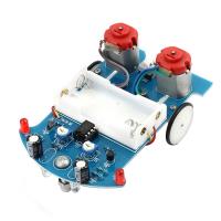 1Set Practice Soldering Learning Electronics Kit Smart Car Project Kits DIY Electronic Kit