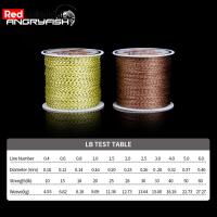 Redcolourful Spider-Line Series 100M PE Braided เอ็นตกปลา Camouflage 4 Strands 20- 220LB สายตกปากหลายเส้นเอ็นตกปลา