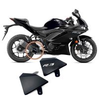 ﹉ 2021 The new Motorcycle protect cover For YAMAHA YZF R3 YZF-R3 2022 Exhaust protection cover r3