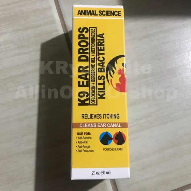 K9 Ear drops for dogs and cats (60ml) Lazada PH