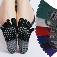 【YD】 Socks Anti-Slip New Cotton Gym Breathable Back Pilates Sport Ankle Split Toe