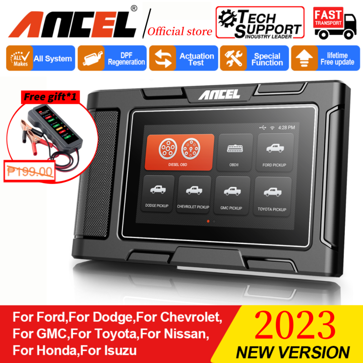 ANCEL HD3500 Pickup Heavy Duty Truck Scanner with DPF Regen& Service