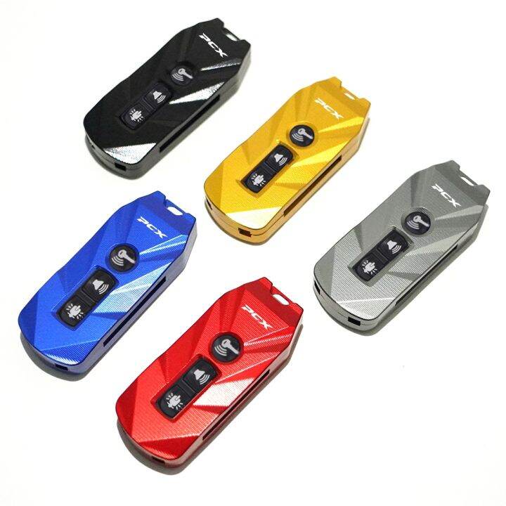 for-honda-pcx150-pcx125-pcx-125-150-2021-2022-motorcycle-high-quality-accessories-cnc-aluminum-key-case-cover-shell-keychain