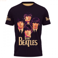 The (สต็อกเพียงพอ) 2023 Beatles NEW H021 3D T Shirt T SHIRTคุณภาพสูง size:S-5XL