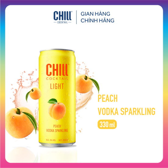 Thùng 6 lon chill cocktail mix vị 330ml lon - ảnh sản phẩm 6